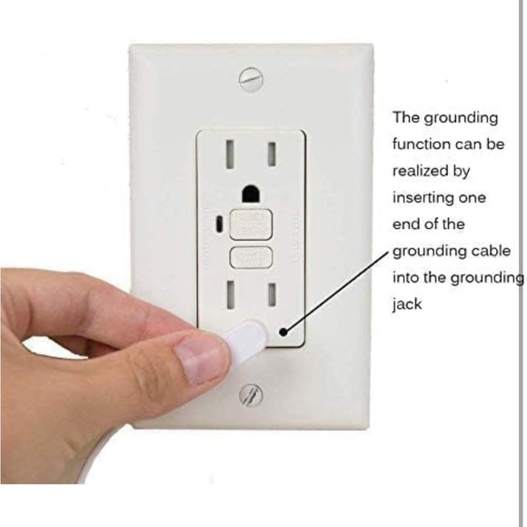 Grounding Sheet w/ Grounding Cord Organic Cotton & Silver fiber 27 x 52 twin - Picture 4 of 6